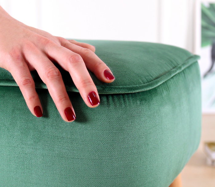 Atelier Del Sofa Moouv 7086 Puf de Terciopelo Verde Atelier Del Sofa Moouv 7086 Puf de Terciopelo Verde
